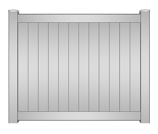 Vinyl Privacy Fence Panel South Florida